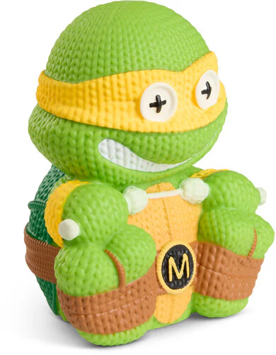 Teenage Mutant Ninja Turtles Handmade by Robots #372 Michelangelo (Glow in the Dark) Figure Gallery Image 3