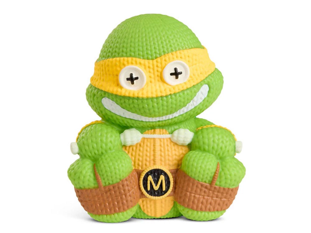 Teenage Mutant Ninja Turtles Handmade by Robots #372 Michelangelo (Glow in the Dark) Figure Gallery Image 1