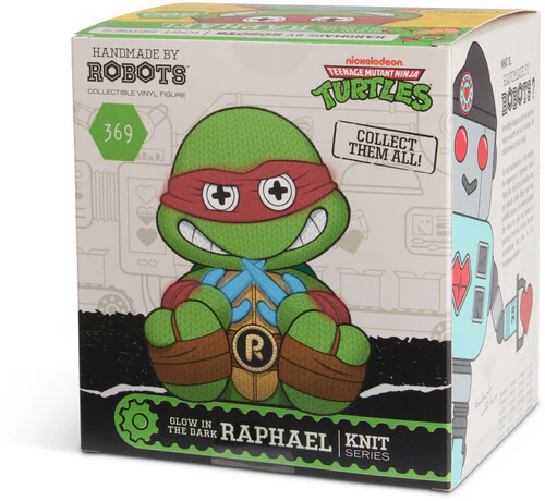 Teenage Mutant Ninja Turtles Handmade by Robots #369 Raphael (Glow in the Dark) Figure Gallery Image 8