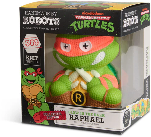 Teenage Mutant Ninja Turtles Handmade by Robots #369 Raphael (Glow in the Dark) Figure Gallery Image 7