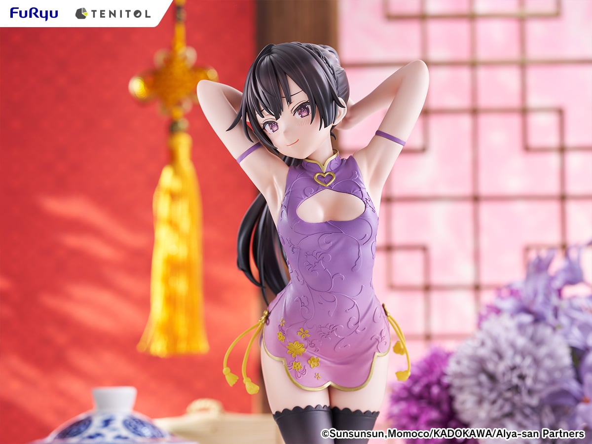 Alya Sometimes Hides Her Feelings in Russian Tenitol Tall Yuki Suou (Cheongsam Ver.) Figure Gallery Image 7