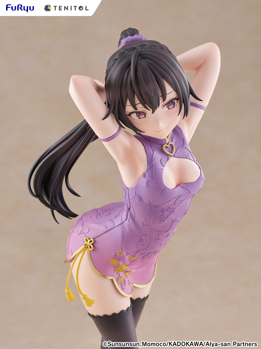 Alya Sometimes Hides Her Feelings in Russian Tenitol Tall Yuki Suou (Cheongsam Ver.) Figure Gallery Image 15