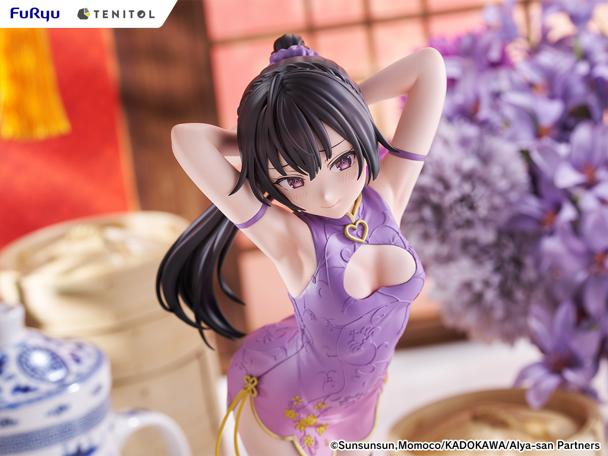 Alya Sometimes Hides Her Feelings in Russian Tenitol Tall Yuki Suou (Cheongsam Ver.) Figure Gallery Image 9