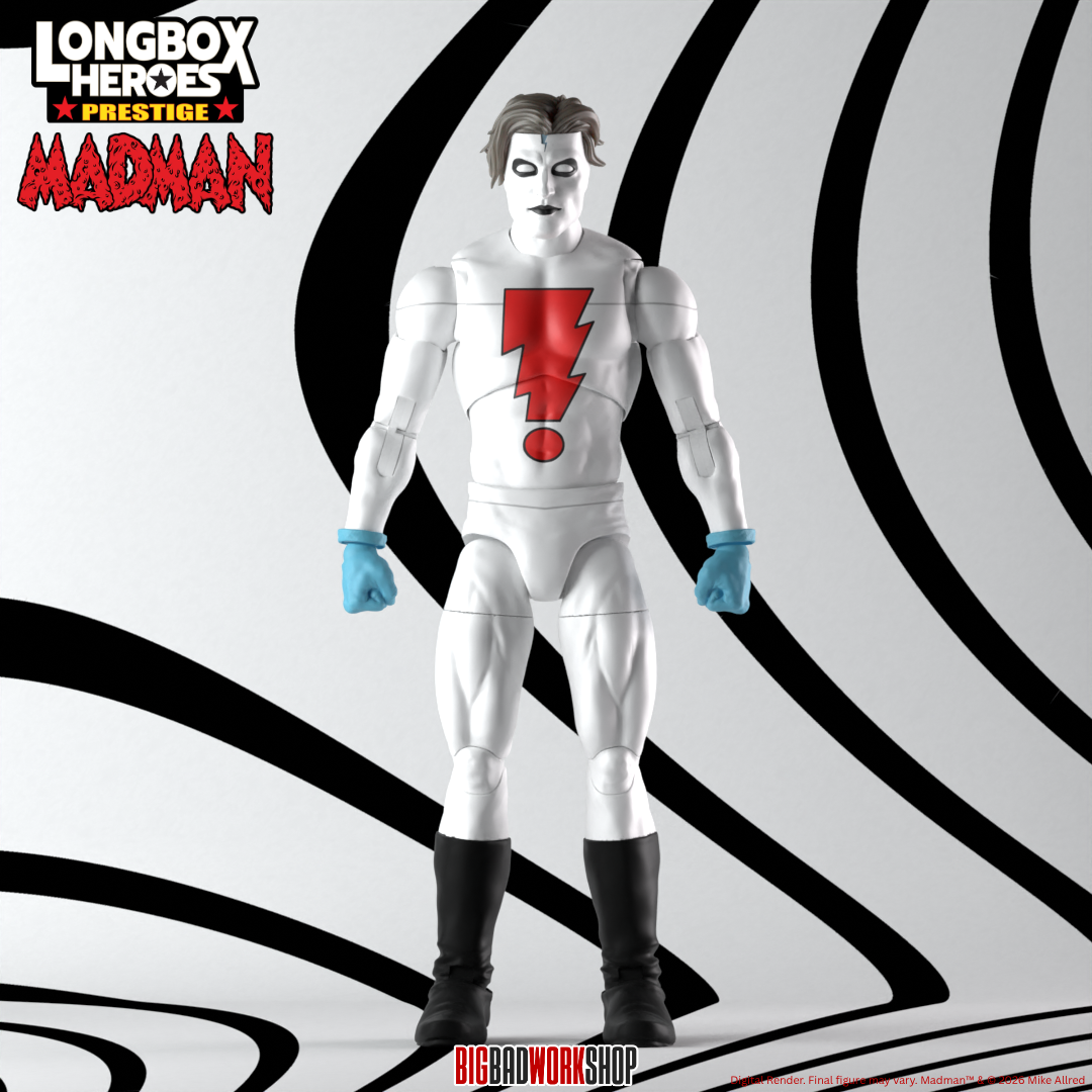 Madman Longbox Heroes Prestige Madman 1/12 Scale Action Figure Gallery Image 8