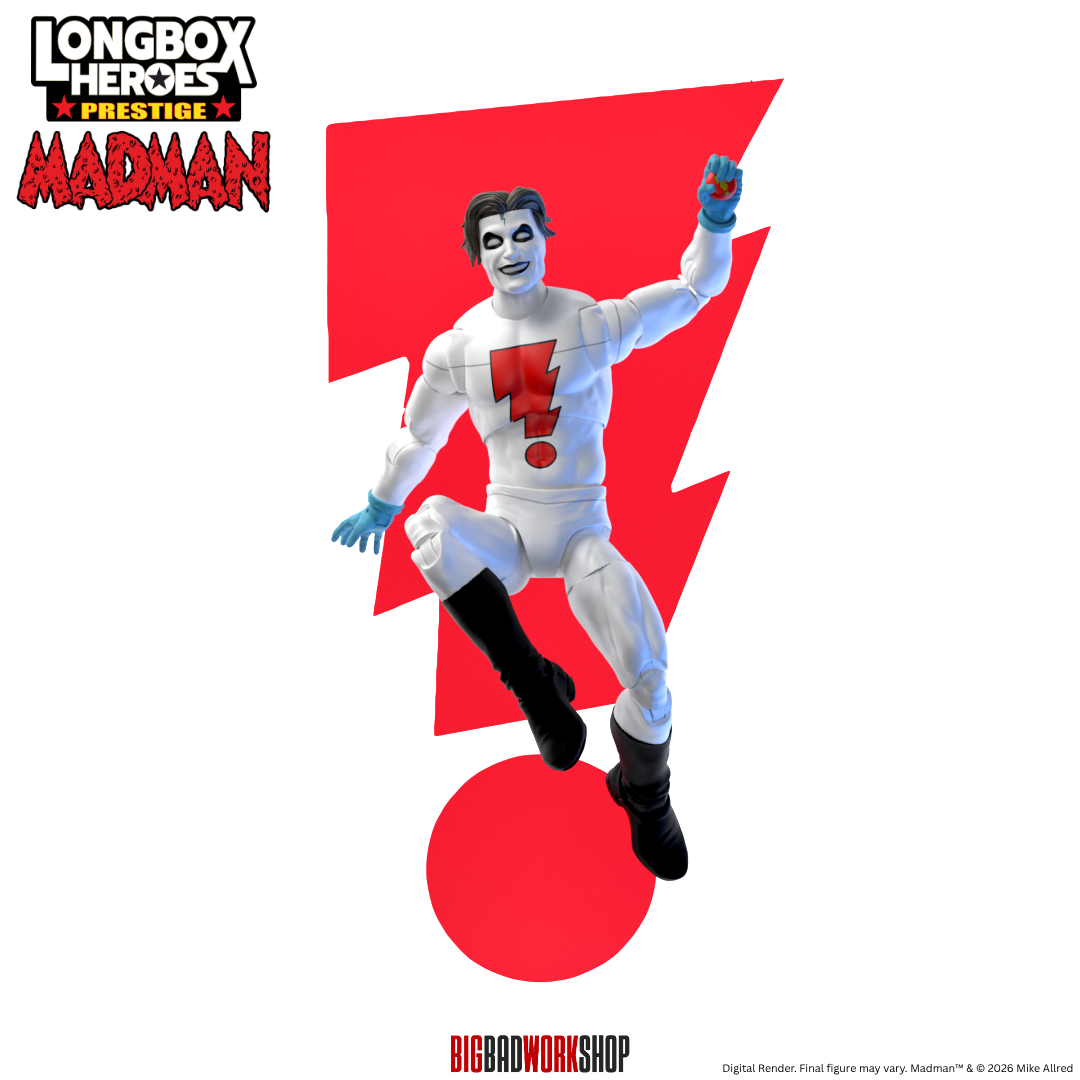Madman Longbox Heroes Prestige Madman 1/12 Scale Action Figure Gallery Image 4