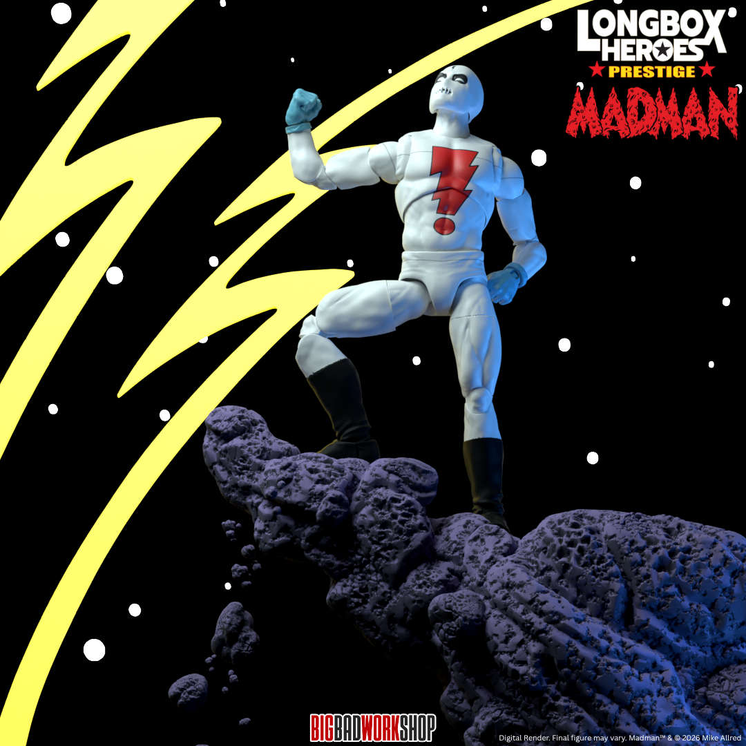 Madman Longbox Heroes Prestige Madman 1/12 Scale Action Figure