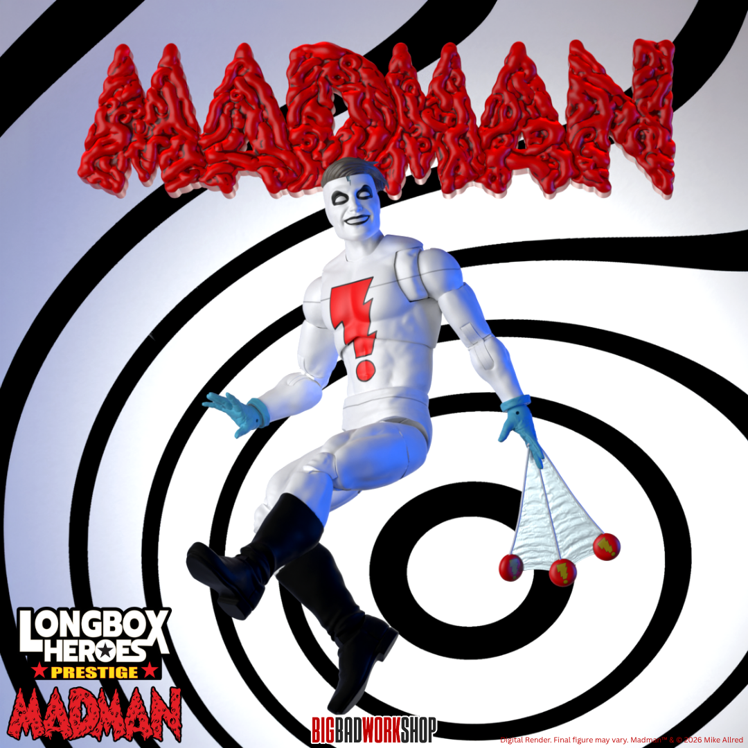Madman Longbox Heroes Prestige Madman 1/12 Scale Action Figure