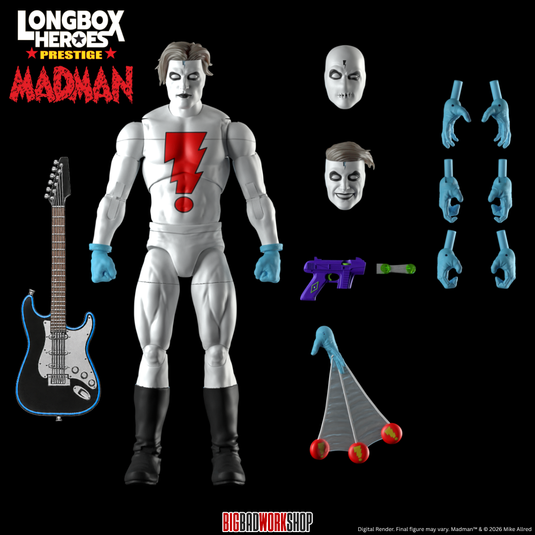 Madman Longbox Heroes Prestige Madman 1/12 Scale Action Figure