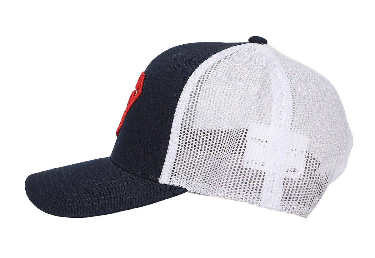 DC Comics Superman 3D Embroidered Logo Trucker Hat Gallery Image 3