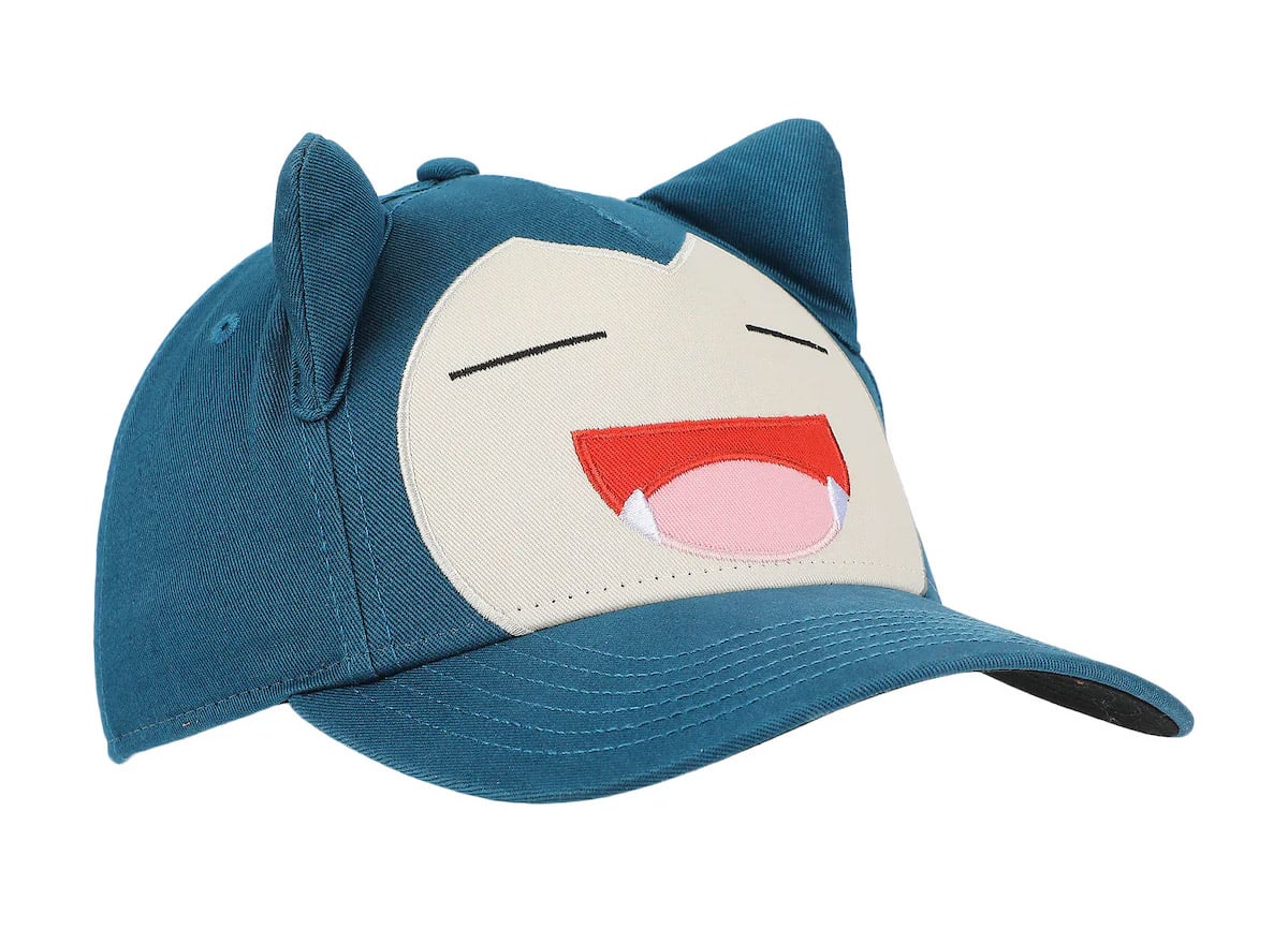 Pokemon Snorlax Big Face Snapback Hat Gallery Image 4
