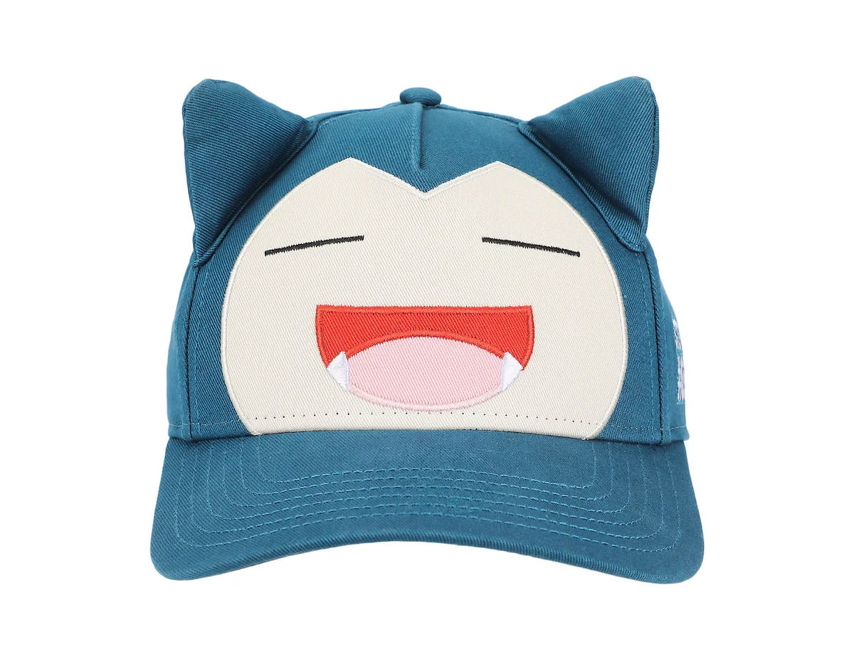 Pokemon Snorlax Big Face Snapback Hat Gallery Image 3