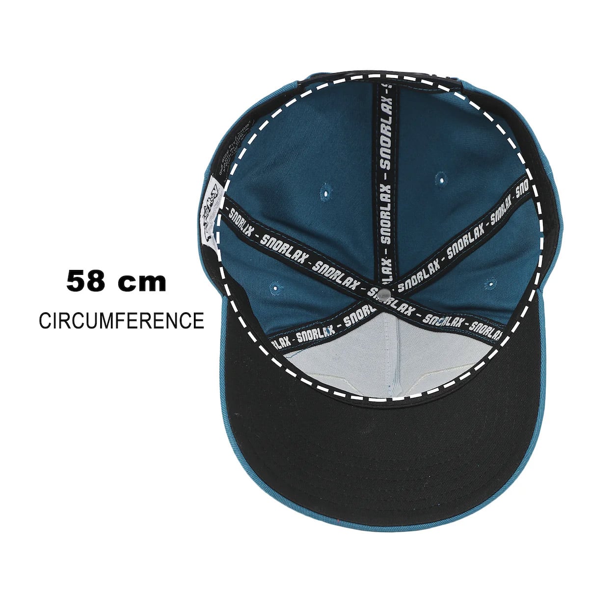 Pokemon Snorlax Big Face Snapback Hat Gallery Image 7