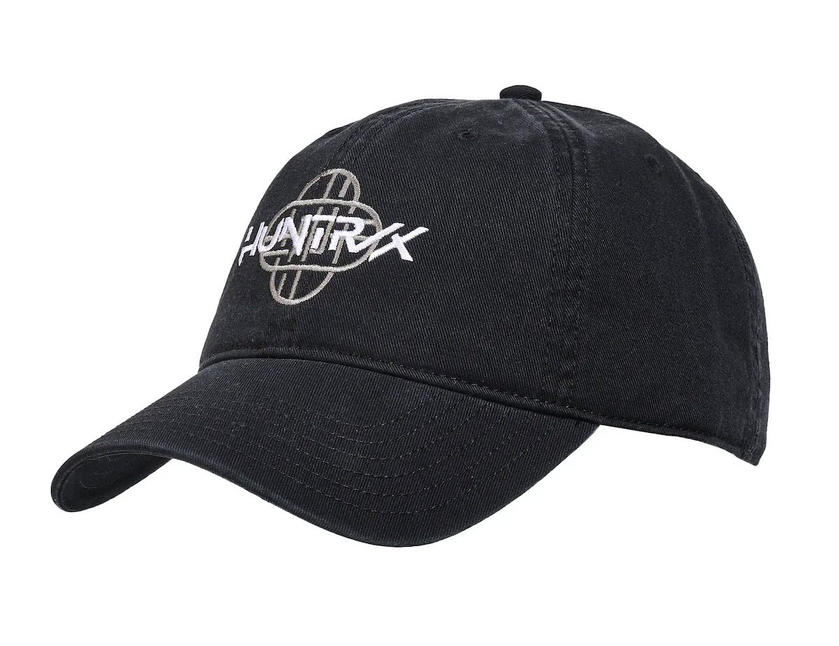 KPop Demon Hunters Huntr/x Logo Embroidered (Black) Hat Gallery Image 3