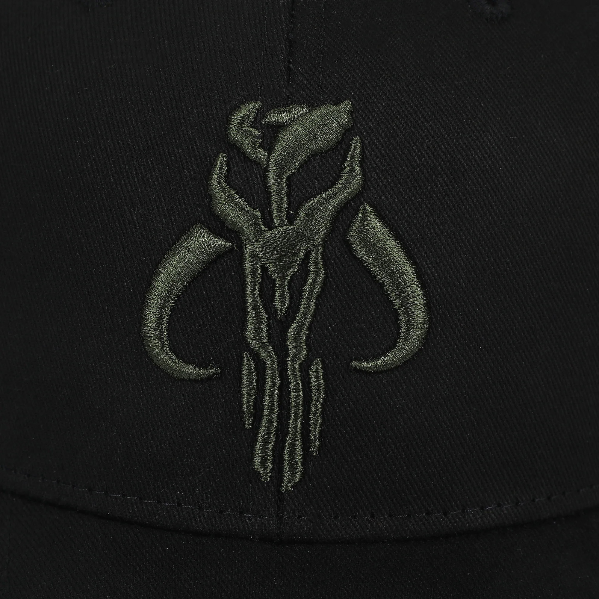Star Wars: A New Hope Boba Fett Mandalorian Logo 3D Embroidered Logo Snapback Hat Gallery Image 5