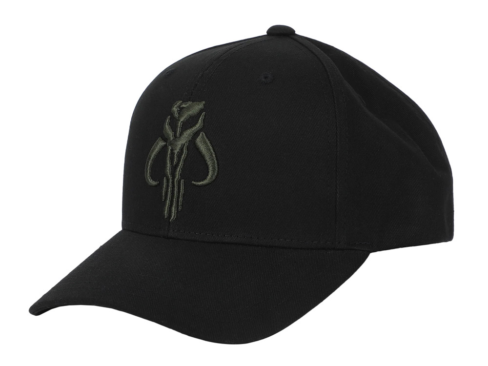 Star Wars: A New Hope Boba Fett Mandalorian Logo 3D Embroidered Logo Snapback Hat Gallery Image 1