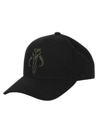 Star Wars: A New Hope Boba Fett Mandalorian Logo 3D Embroidered Logo Snapback Hat Gallery Image 2