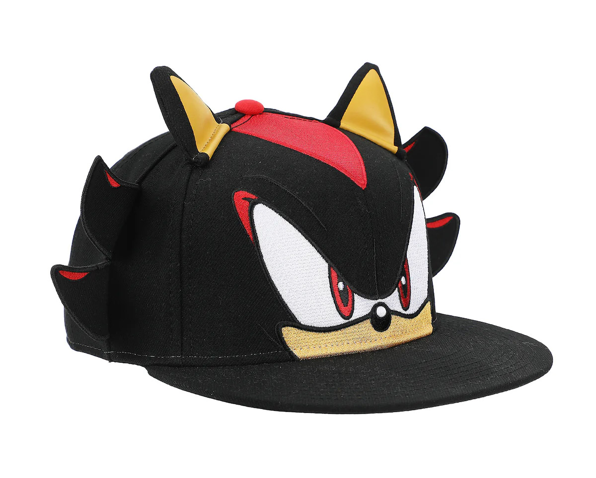 Sonic The Hedgehog Shadow Big Face Snapback Hat