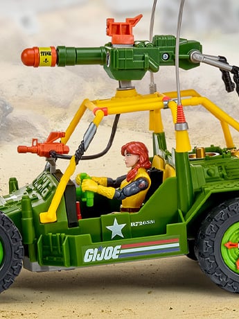 Teenage Mutant Ninja Turtles x G.I. Joe A.W.E. Shell-Striker with April O' Neil as Scarlett Vehicle Set Gallery Image 2