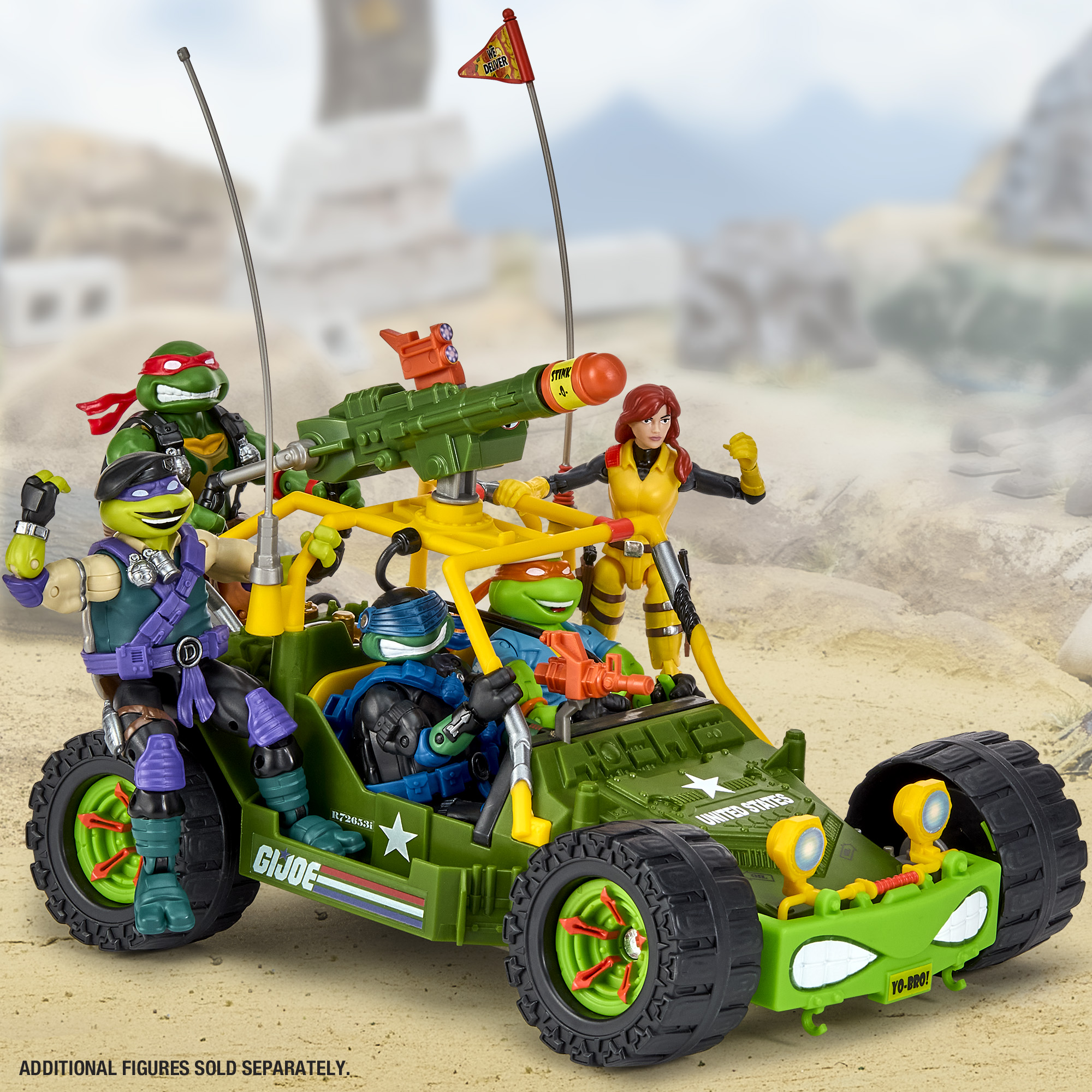 Teenage Mutant Ninja Turtles x G.I. Joe A.W.E. Shell-Striker with