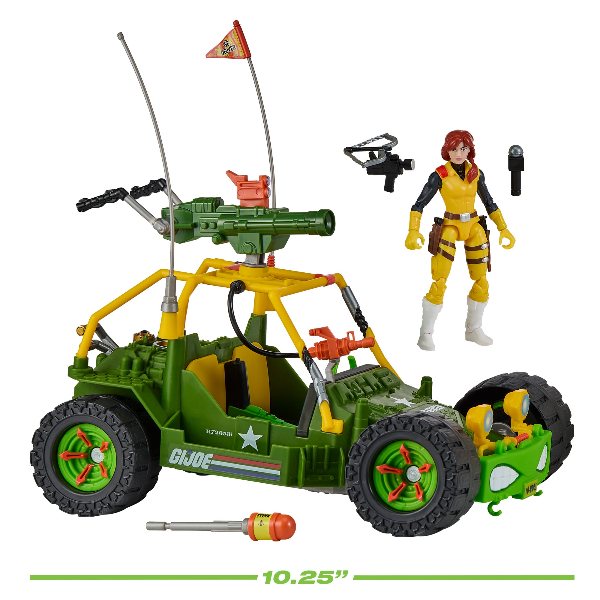 Teenage Mutant Ninja Turtles x G.I. Joe A.W.E. Shell-Striker with April O' Neil as Scarlett Vehicle Set Gallery Image 11