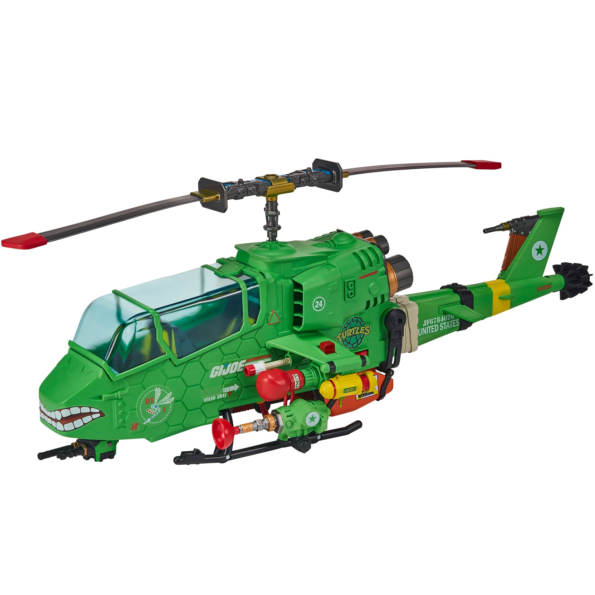 Teenage Mutant Ninja Turtles x G.I. Joe Turtle-Fly Copter