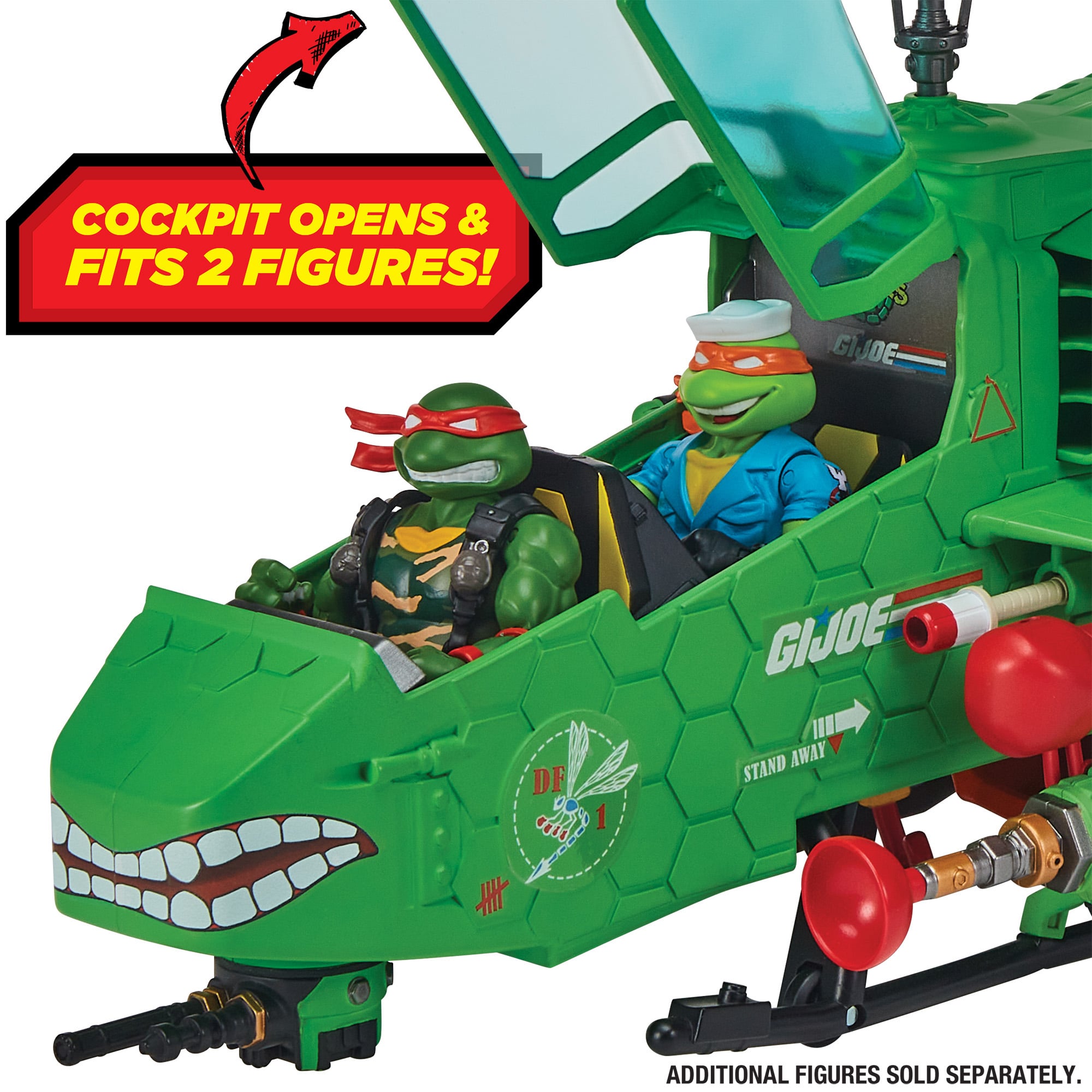 Teenage Mutant Ninja Turtles x G.I. Joe Turtle-Fly Copter
