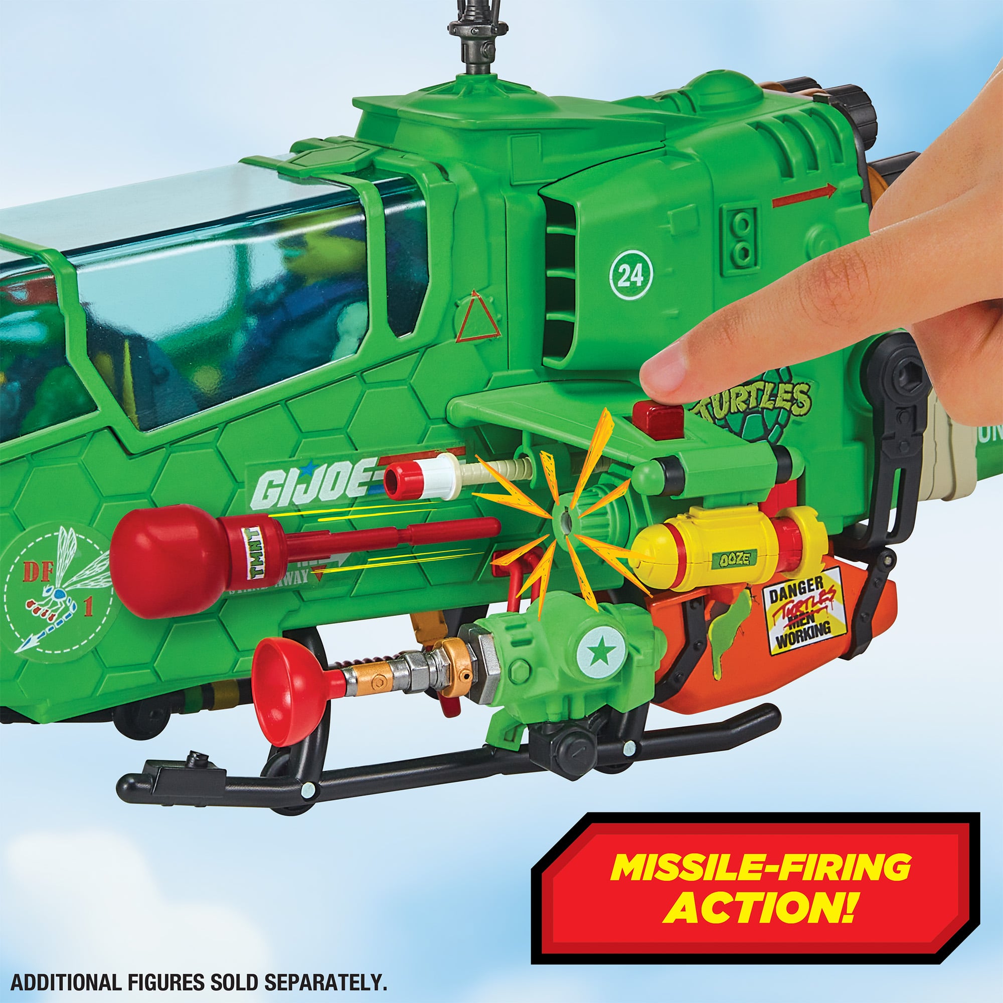 Teenage Mutant Ninja Turtles x G.I. Joe Turtle-Fly Copter