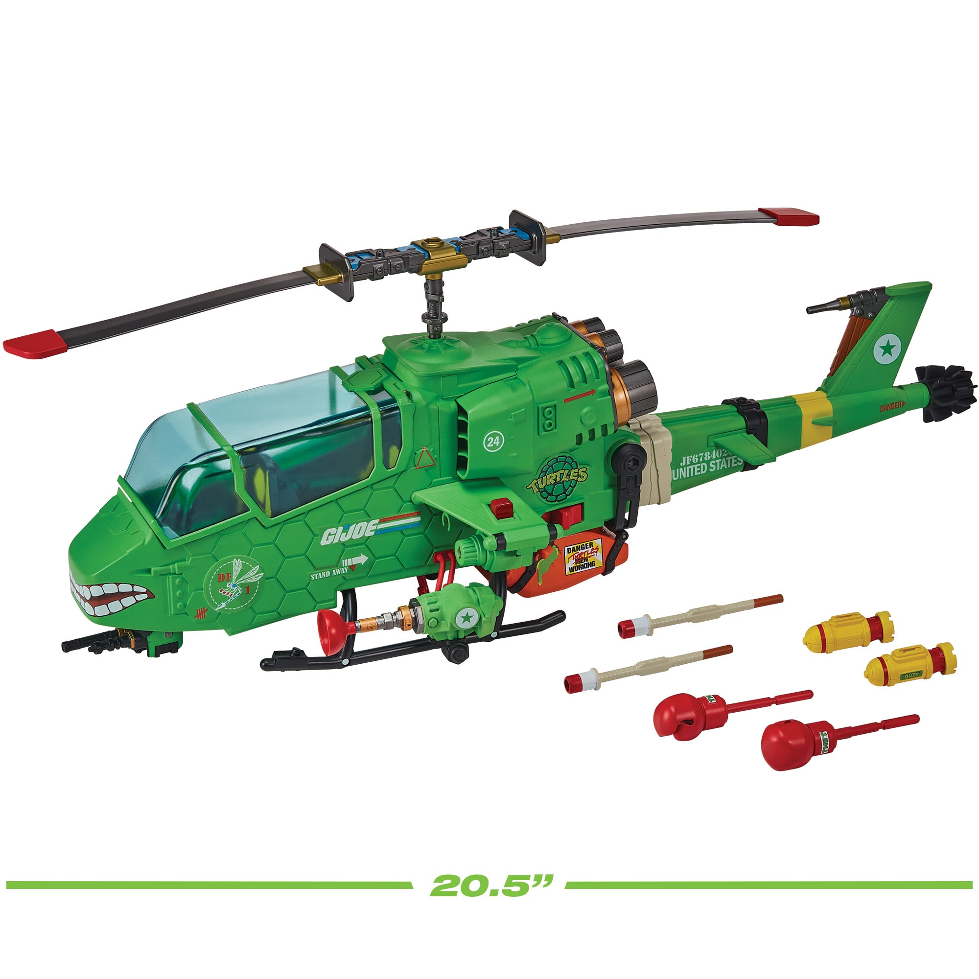Teenage Mutant Ninja Turtles x G.I. Joe Turtle-Fly Copter Gallery Image 9