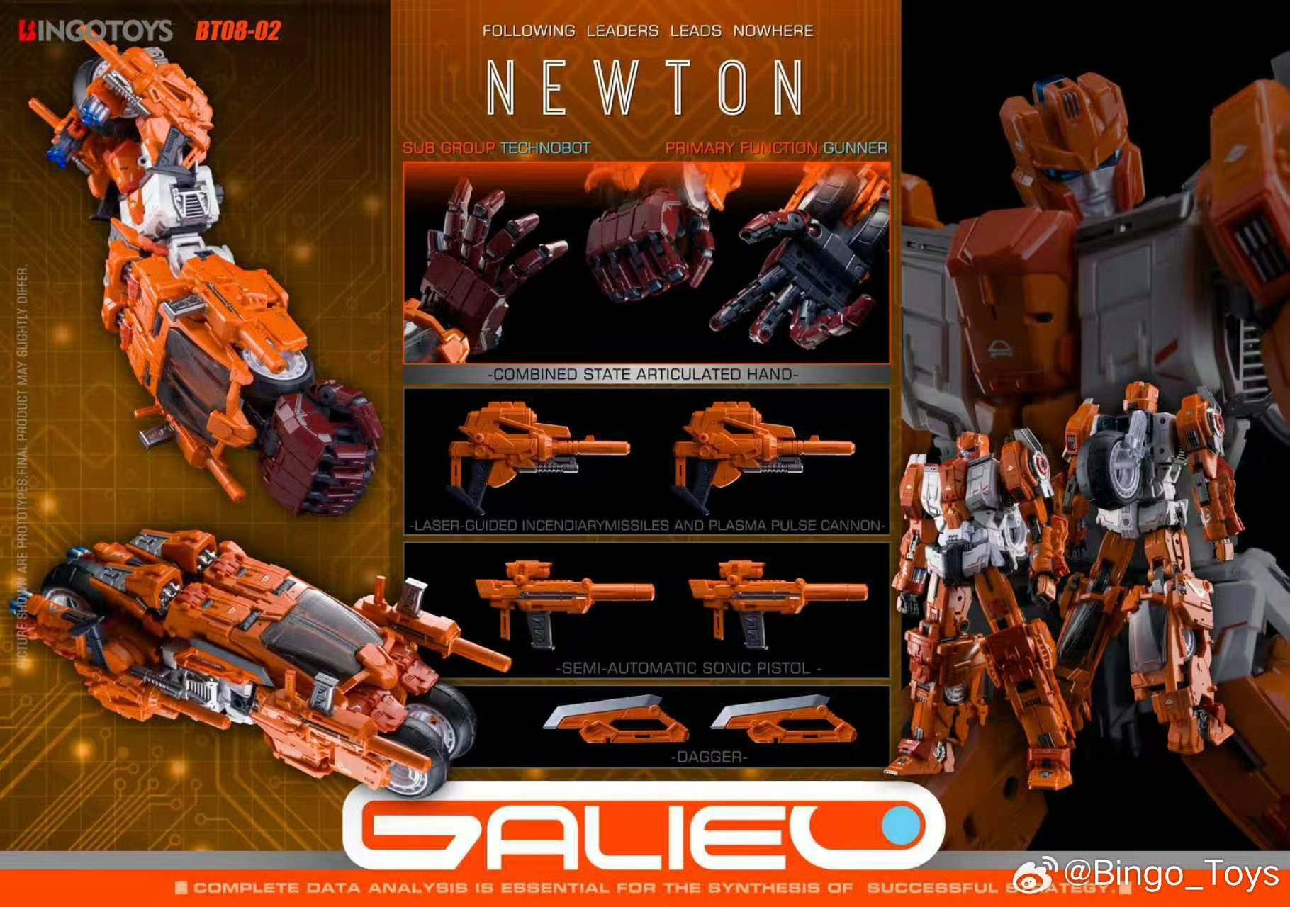 Galileo Combiner BT08-02 Newton Figure Gallery Image 20