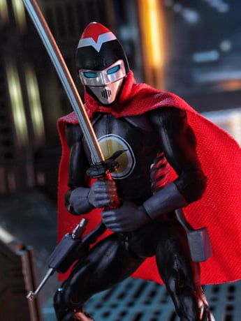 Masks and Martyrs Black Jet 1/18 Scale BBTS Exclusive Action Figure Gallery Image 2