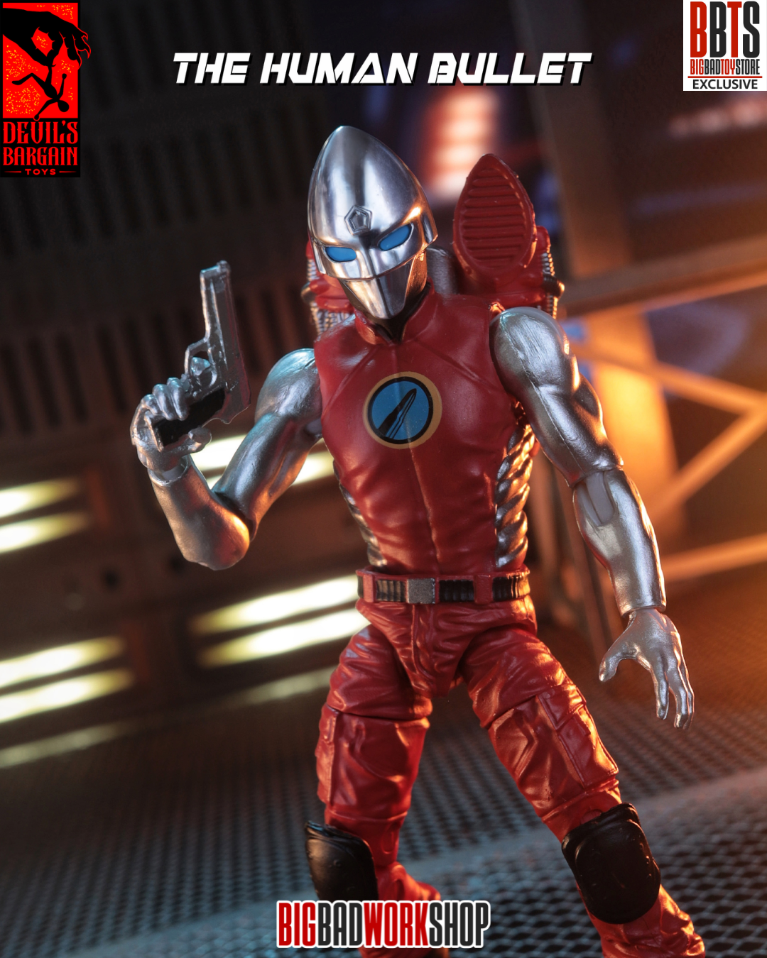 Masks and Martyrs The Human Bullet 1/18 Scale BBTS Exclusive Action Figure Gallery Image 8