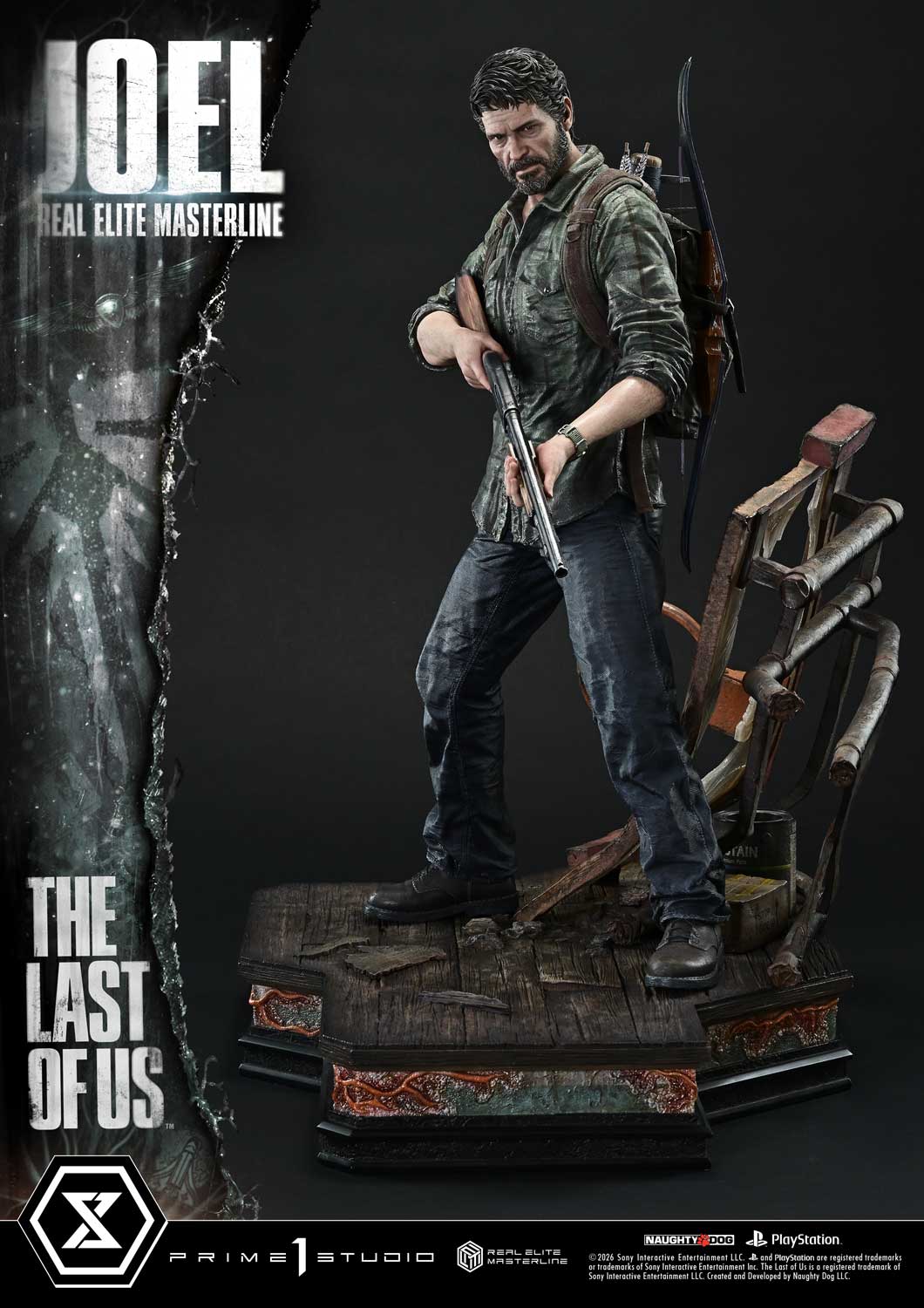 The Last of Us Part 1 Real Elite Masterline Joel 1/4 Scale Statue Gallery Image 35