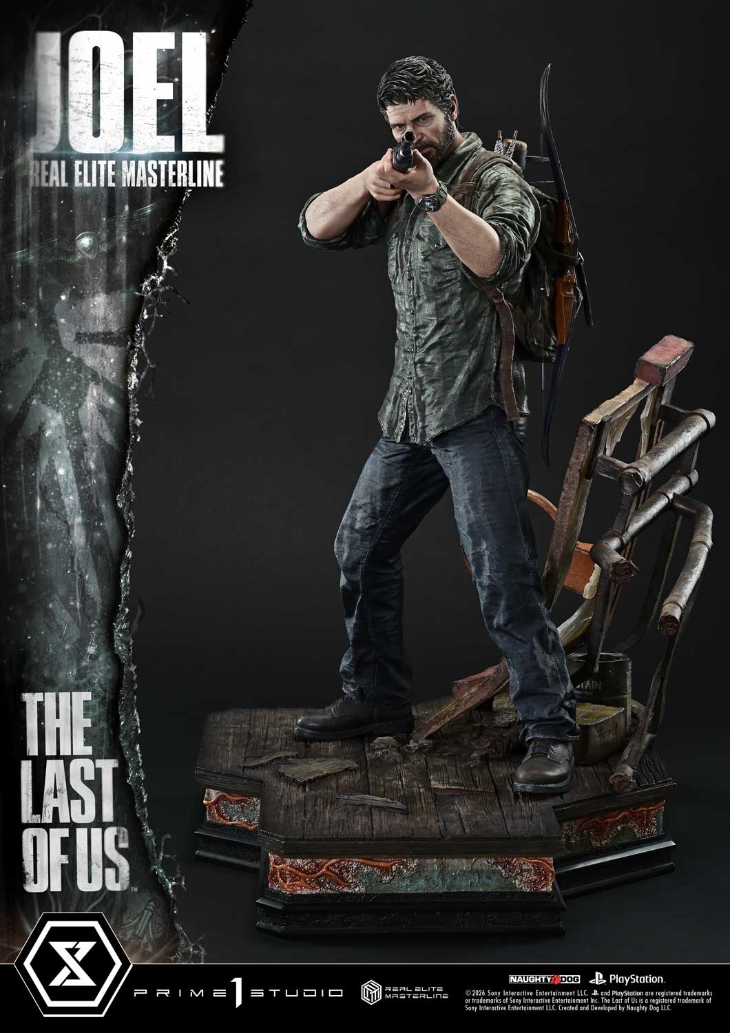 The Last of Us Part 1 Real Elite Masterline Joel 1/4 Scale Statue Gallery Image 34