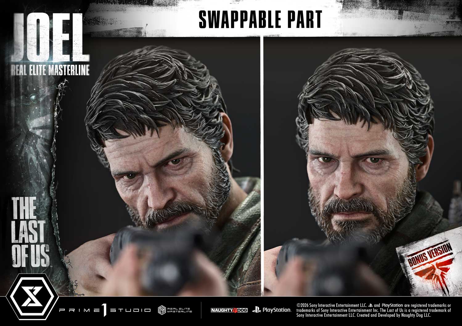 The Last of Us Part 1 Real Elite Masterline Joel (Bonus Ver.) 1/4 Scale Limited Edition Statue Gallery Image 47