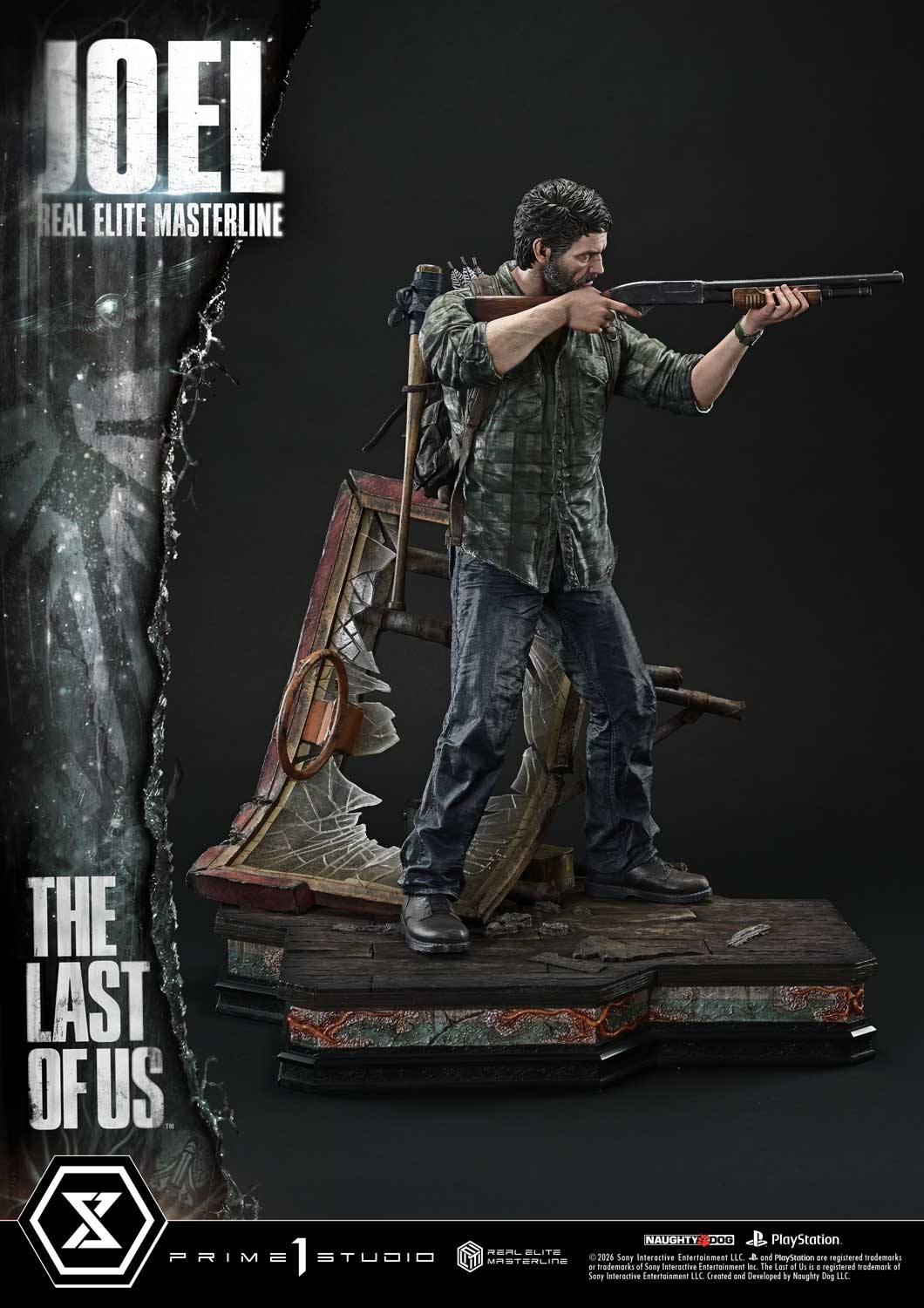 The Last of Us Part 1 Real Elite Masterline Joel (Bonus Ver.) 1/4 Scale Limited Edition Statue Gallery Image 39