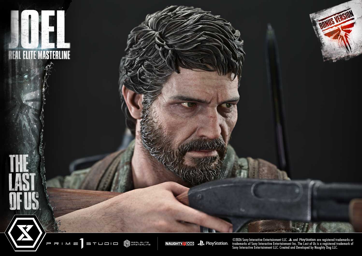 The Last of Us Part 1 Real Elite Masterline Joel (Bonus Ver.) 1/4 Scale Limited Edition Statue Gallery Image 24