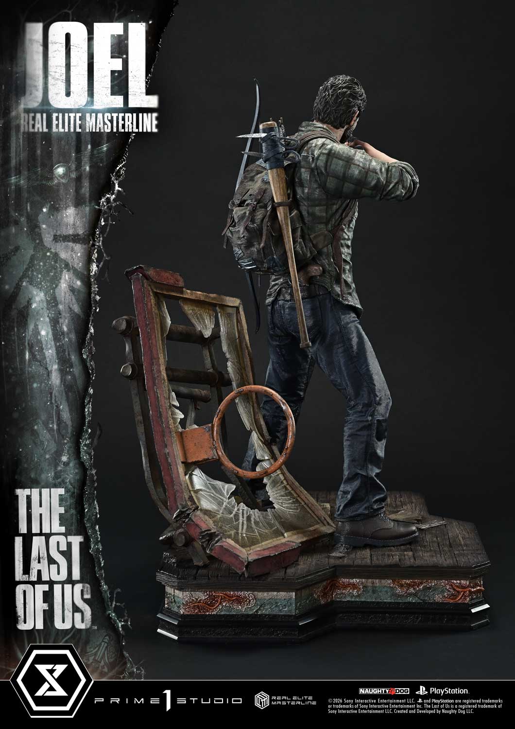 The Last of Us Part 1 Real Elite Masterline Joel (Bonus Ver.) 1/4 Scale Limited Edition Statue Gallery Image 42