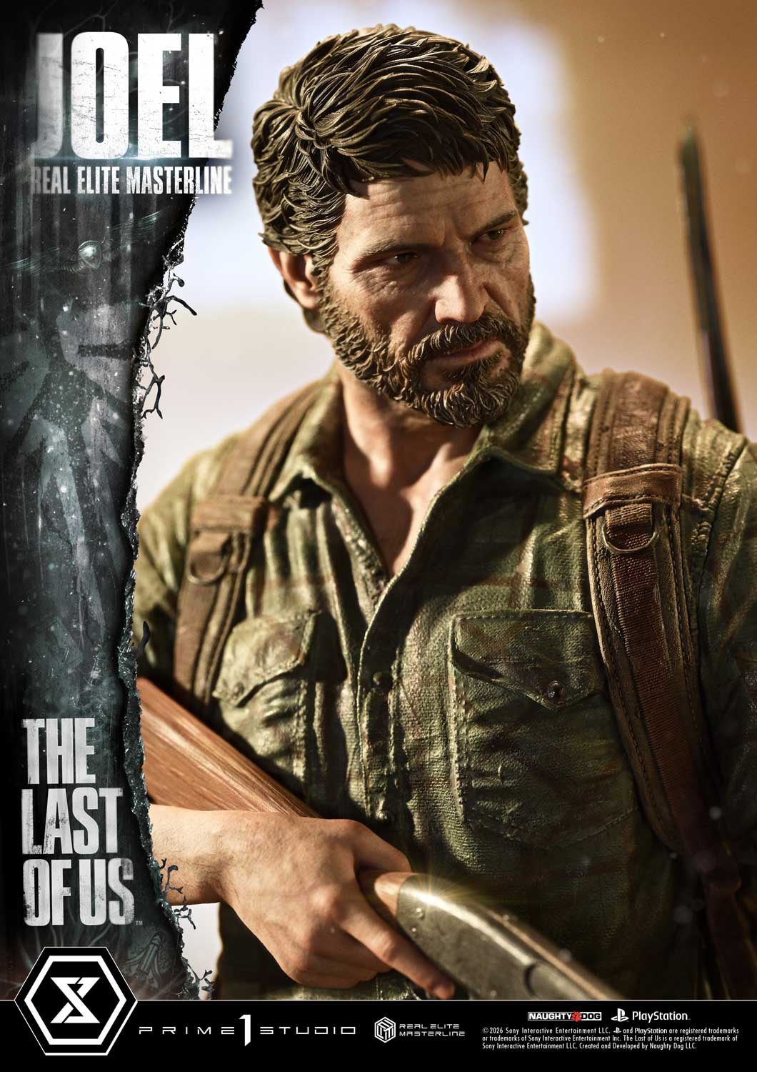 The Last of Us Part 1 Real Elite Masterline Joel (Bonus Ver.) 1/4 Scale Limited Edition Statue Gallery Image 7