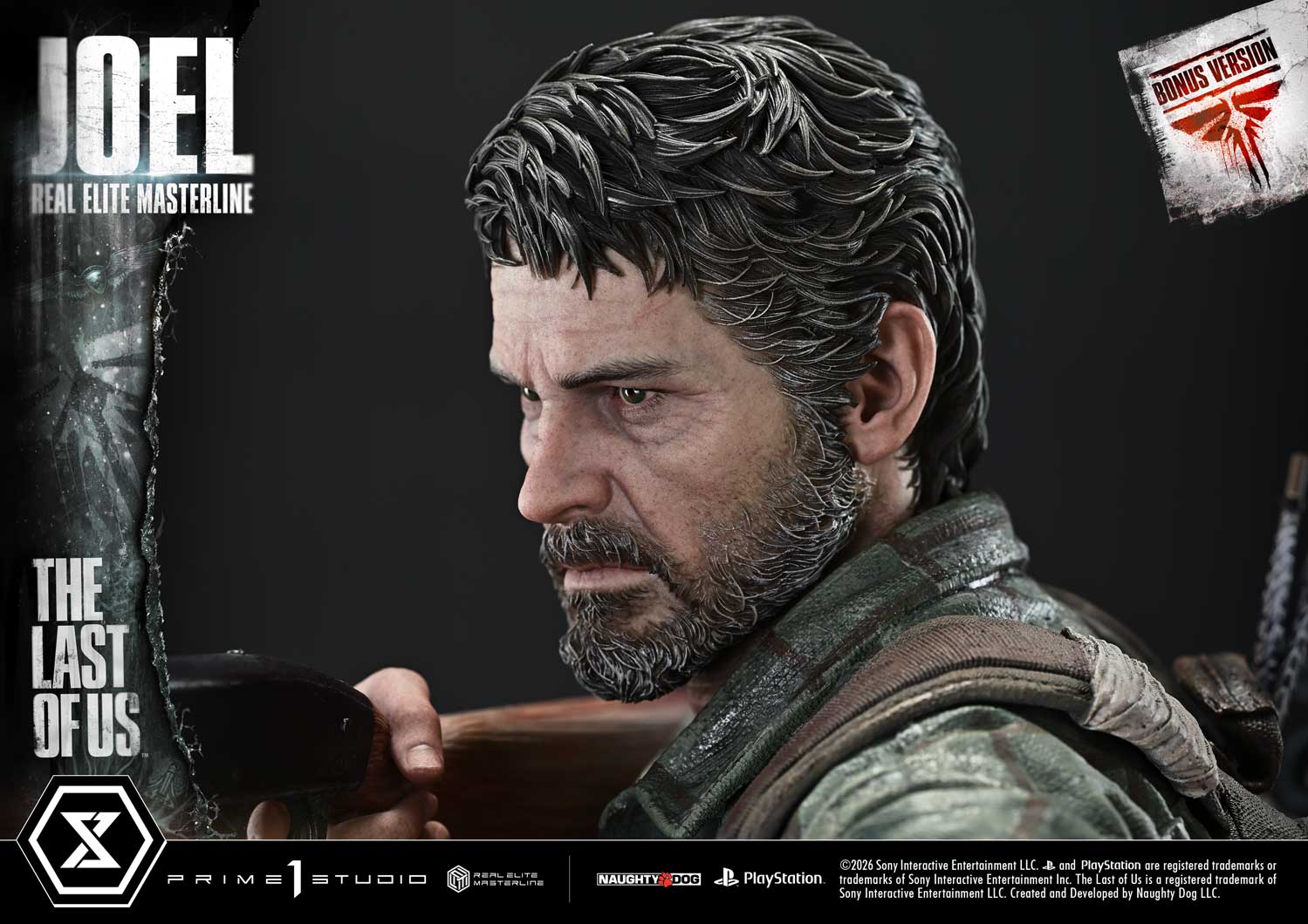 The Last of Us Part 1 Real Elite Masterline Joel (Bonus Ver.) 1/4 Scale Limited Edition Statue Gallery Image 23