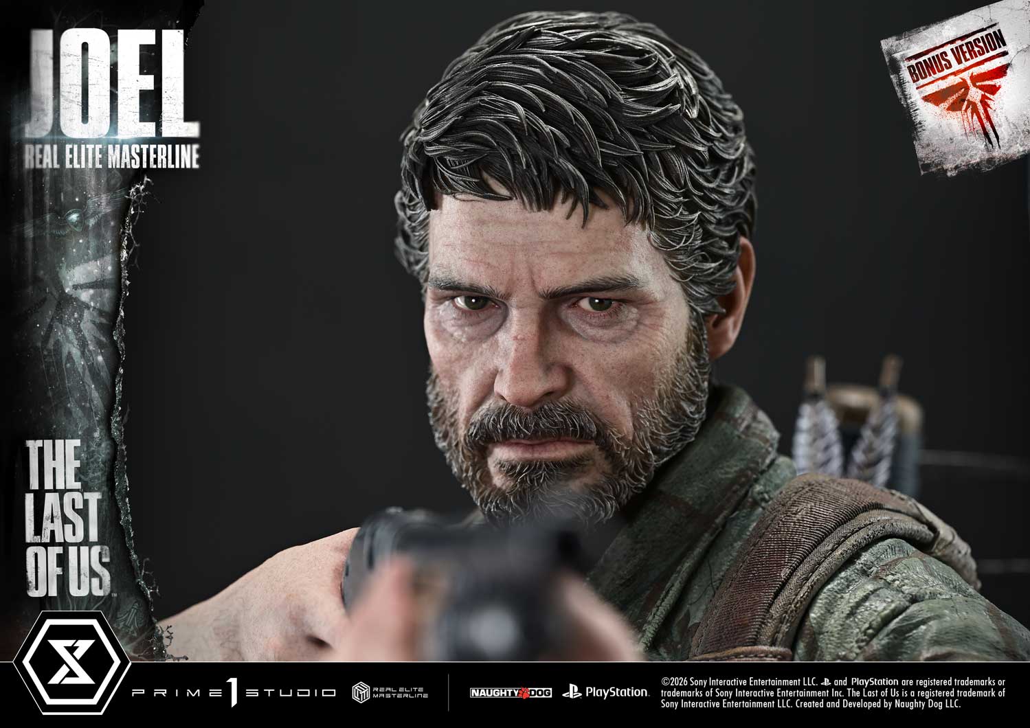 The Last of Us Part 1 Real Elite Masterline Joel (Bonus Ver.) 1/4 Scale Limited Edition Statue Gallery Image 25