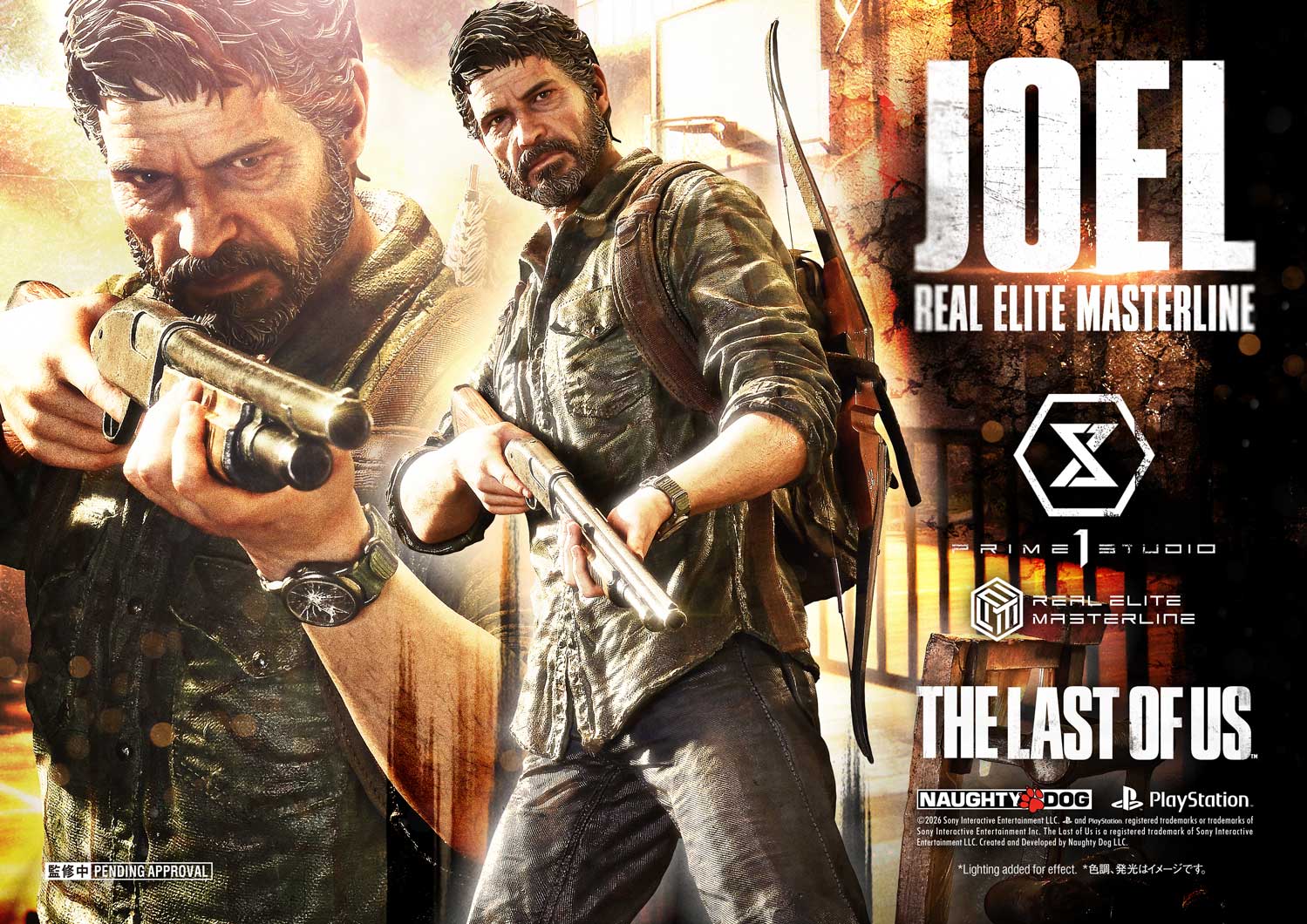 The Last of Us Part 1 Real Elite Masterline Joel (Bonus Ver.) 1/4 Scale Limited Edition Statue Gallery Image 3