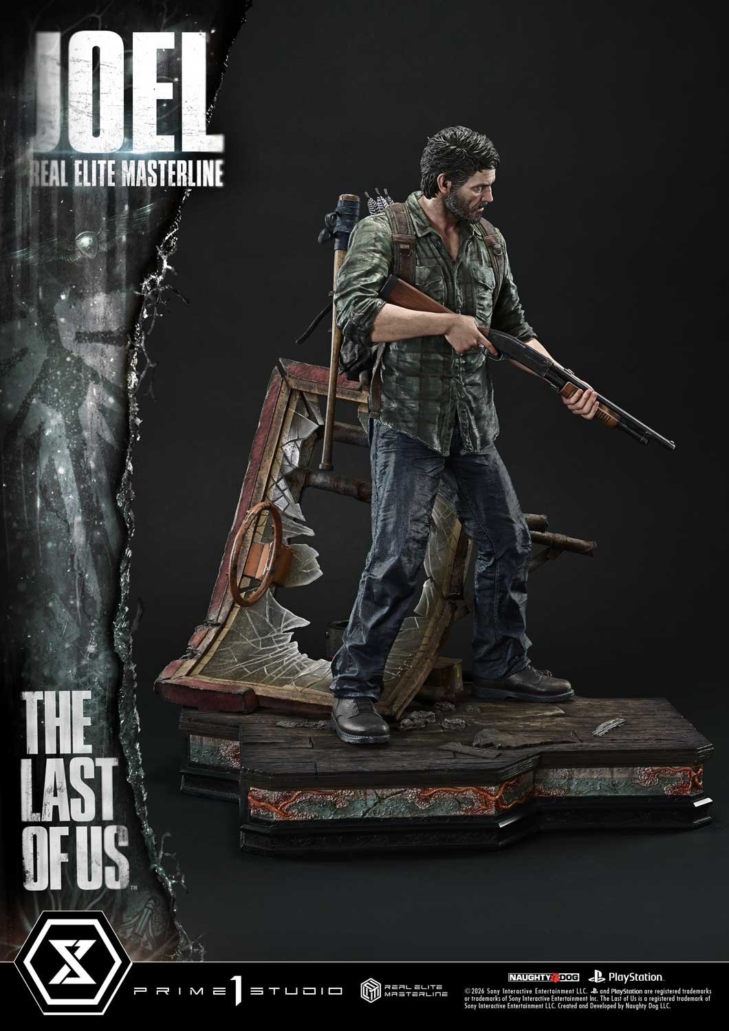 The Last of Us Part 1 Real Elite Masterline Joel (Bonus Ver.) 1/4 Scale Limited Edition Statue Gallery Image 40