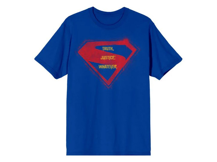 Supergirl (2026) Truth Justice Whatever Logo T-Shirt Gallery Image 1