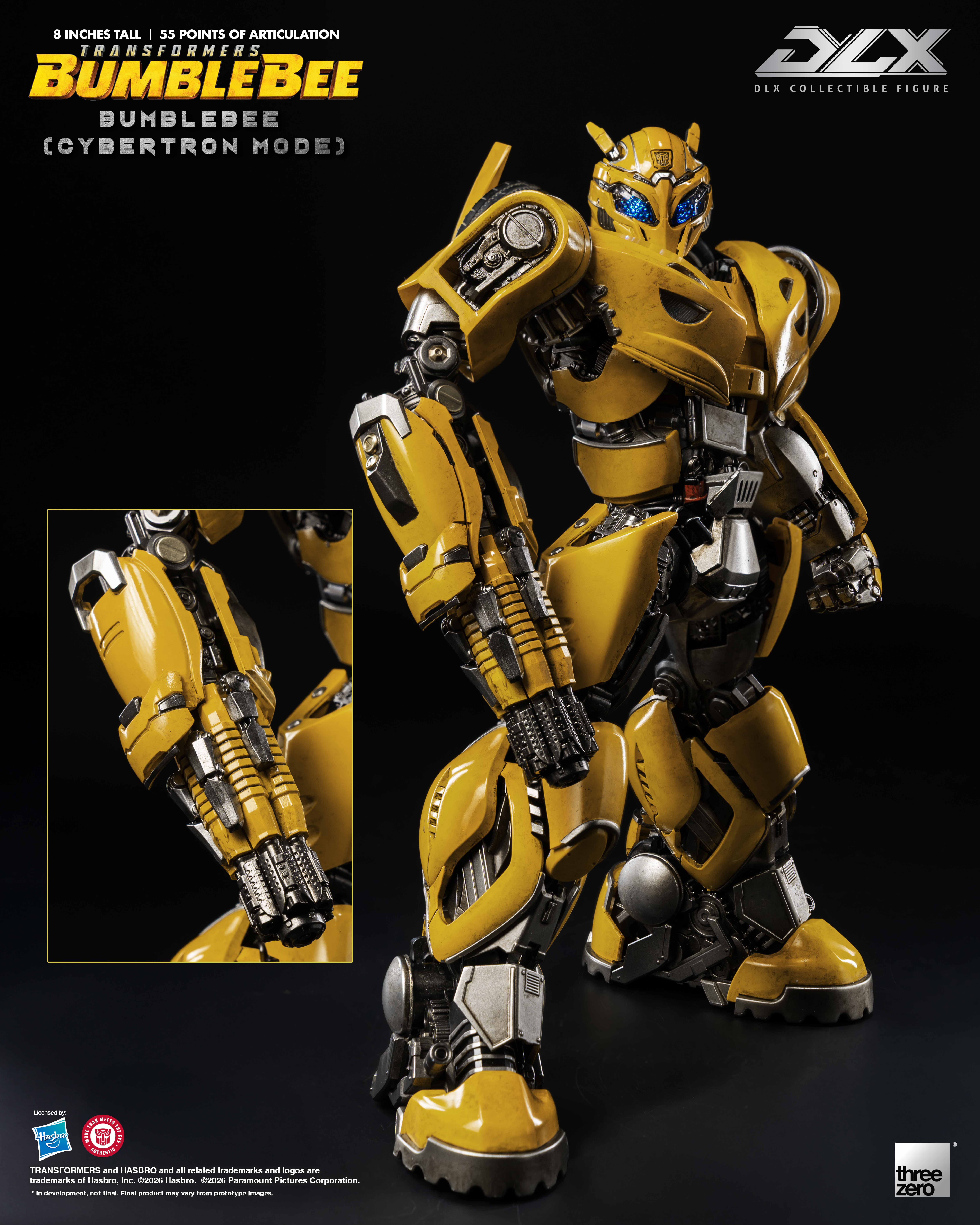 Transformers: Bumblebee DLX Bumblebee (Cybertron Mode) Action Figure Gallery Image 12
