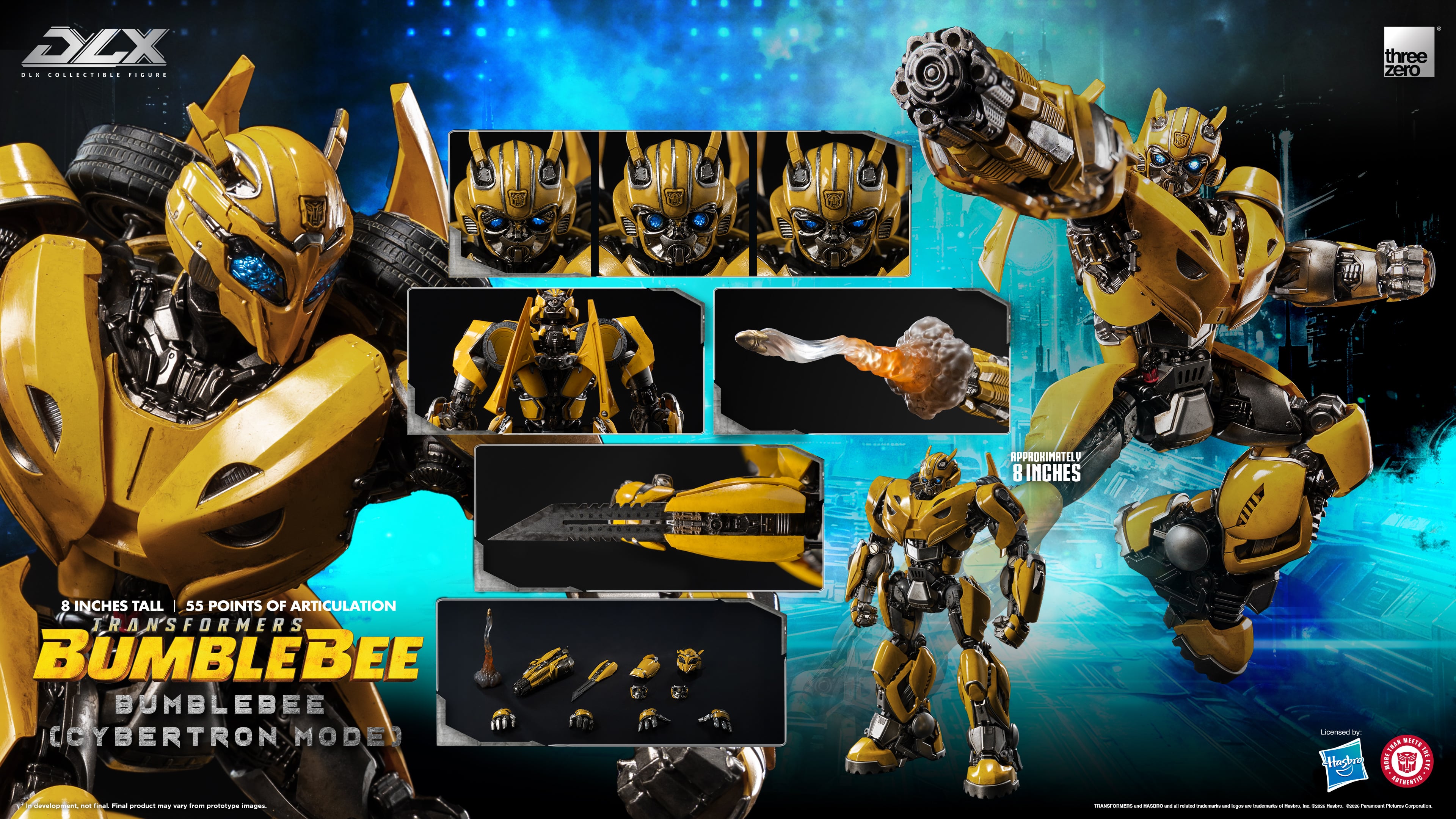 Transformers: Bumblebee DLX Bumblebee (Cybertron Mode) Action Figure Gallery Image 15