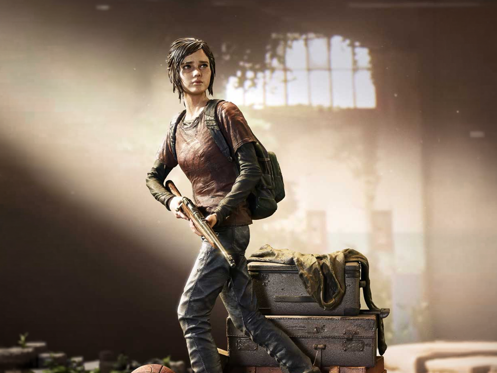 The Last of Us Part 1 Real Elite Masterline Ellie 1/4 Scale Statue