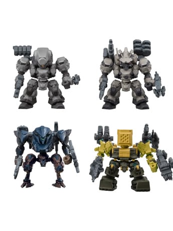 Armored Core VI: Fires of Rubicon Assemble Collection Vol. 01 Boxed Set of 4 Figures (Color Ver.) Gallery Image 2