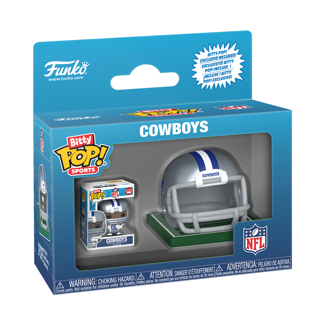 Dallas Cowboys Bitty Pop! Sports Gallery Image 5