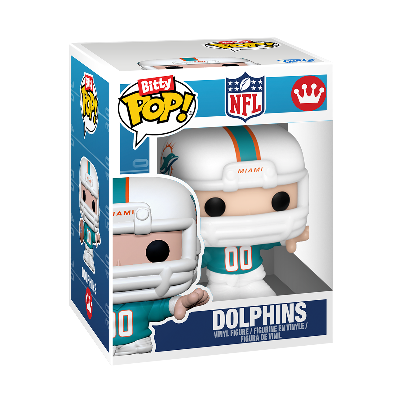 Miami Dolphins Bitty Pop! Sports Gallery Image 3