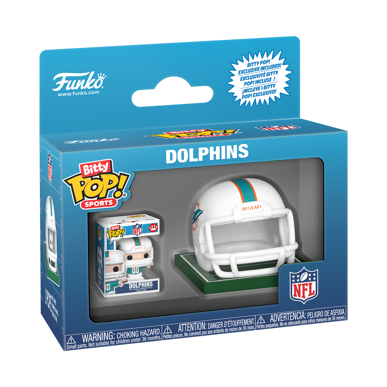 Miami Dolphins Bitty Pop! Sports Gallery Image 5